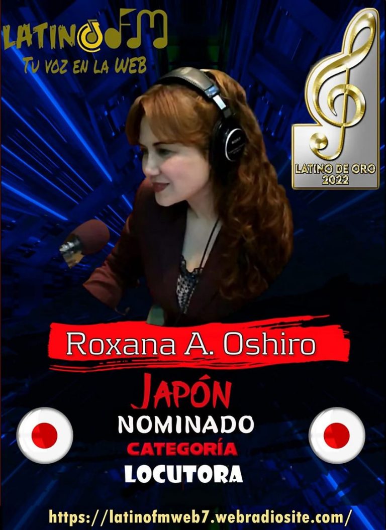 NOMINACIÓN A PREMIO LATINO DE ORO EDICIÓN 2022