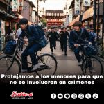 Protejamos a los menores para que no se involucren en crímenes.