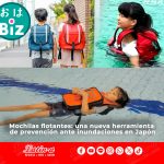 Mochilas flotantes: una nueva herramienta de prevención ante inundaciones en Japón