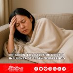 En Japón, los casos de gripe o influenza se están disparando.