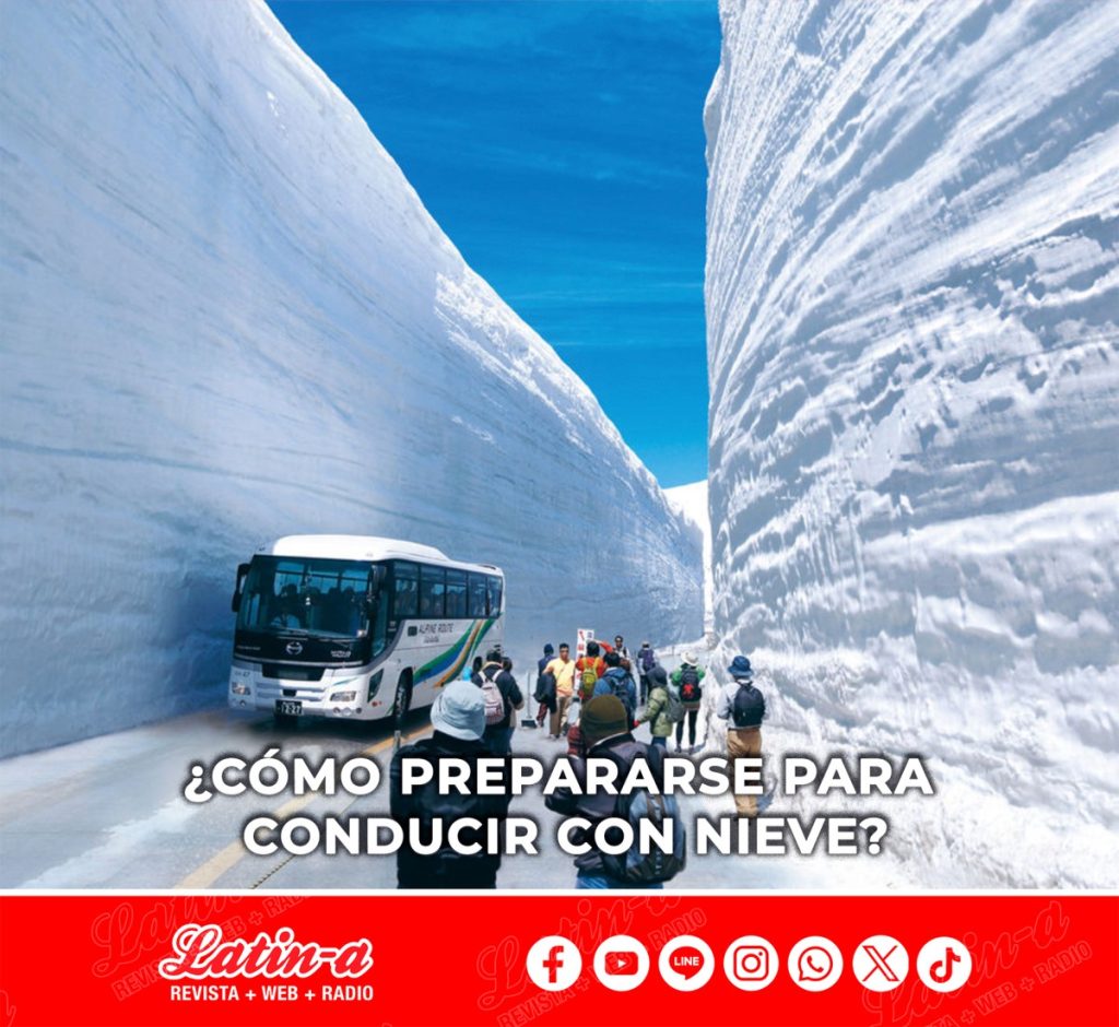 cómo prepararse para conducir con nieve?