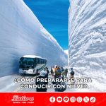 cómo prepararse para conducir con nieve?