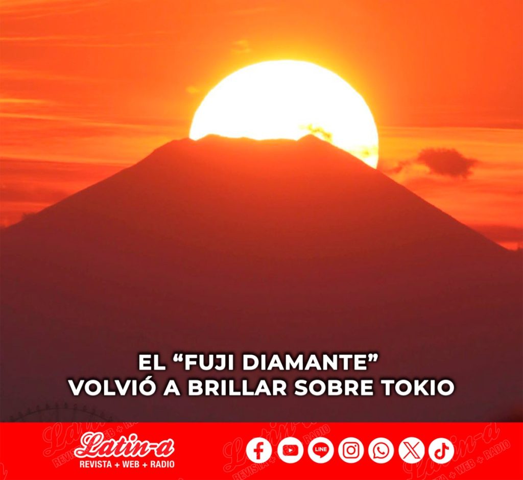 El “Fuji Diamante” volvió a brillar sobre Tokio