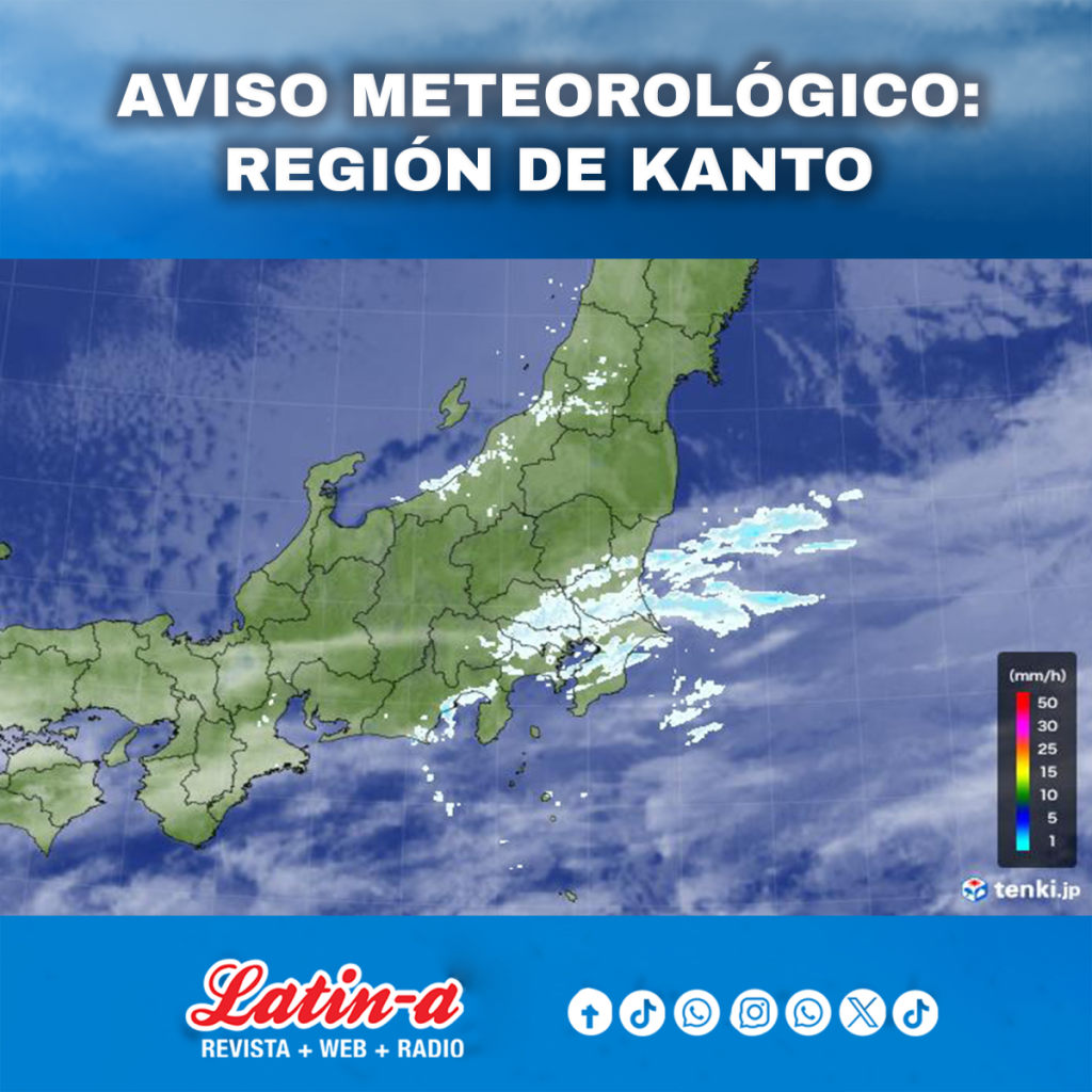 AVISO METEOROLÓGICO: REGIÓN DE KANTŌ