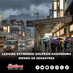 Kagoshima bajo lluvias extremas: más de 70 mm por hora y riesgo de desastres