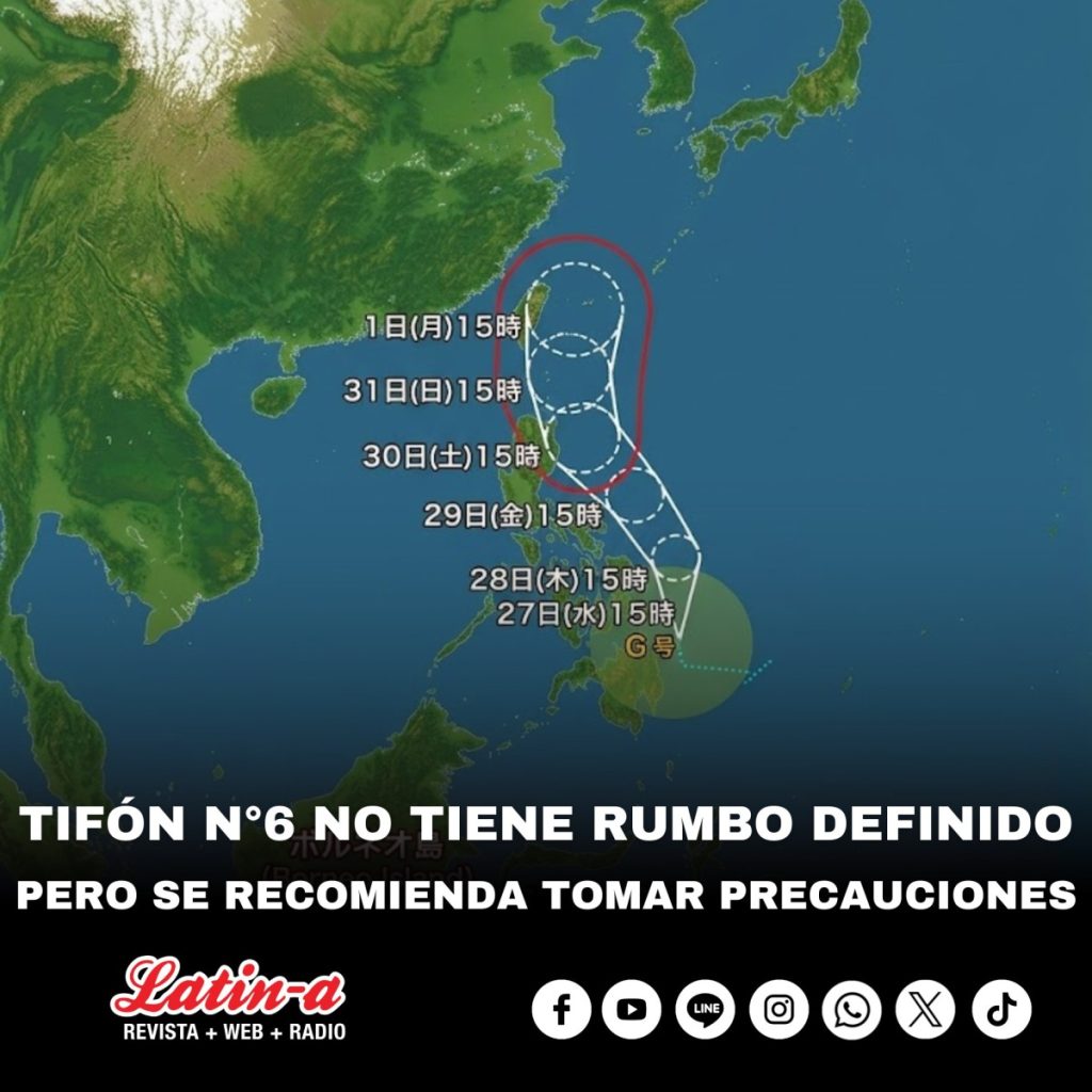 ALERTA POR TIFÓN N° 6