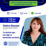 Nuestra directora, Roxana Oshiro, participará en charla sobre prevención de desastres organizada por CISMID