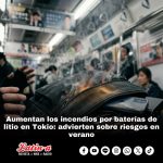 Aumentan los incendios por baterías de litio en Tokio: advierten sobre riesgos en verano