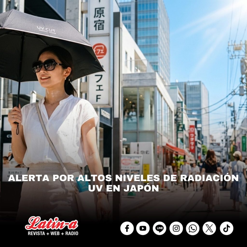 Alerta por altos niveles de radiación UV en Japón