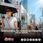 Alerta por altos niveles de radiación UV en Japón