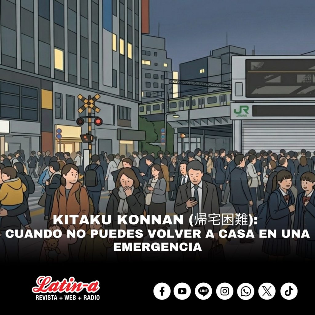 KITAKU KONNAN (帰宅困難): CUANDO NO PUEDES VOLVER A CASA EN UNA EMERGENCIA