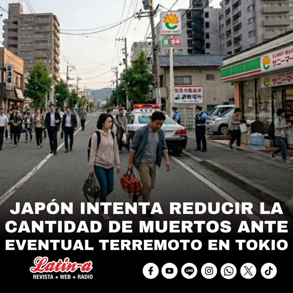 JAPÓN INTENTARÁ REDUCIR A MENOS DE LA MITAD LA CANTIDAD DE MUERTOS EN CASO DE TERREMOTO EN TOKIO