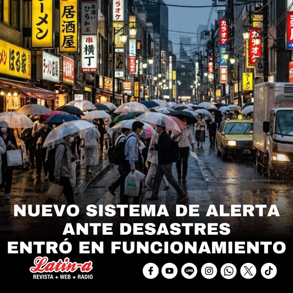 NUEVO SISTEMA DE AVISOS ANTE DESASTRES NATURALES