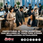 PREFECTURAS DE JAPÓN INVERTIRÁN 5500 MILLONES DE YENES PARA ATRAER TRABAJADORES EXTRANJEROS