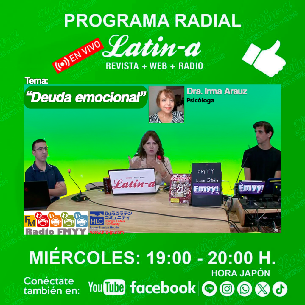 Programa radial Latin-a, «Deuda emocional” 7.01