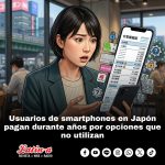 Usuarios de smartphones en Japón pagan durante años por opciones que no utilizan
