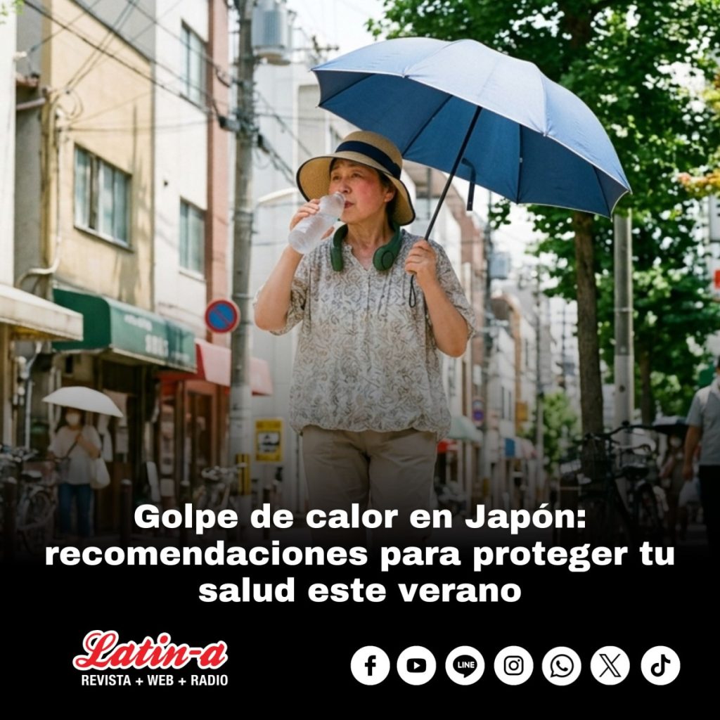 Golpe de calor en Japón: recomendaciones para proteger tu salud este verano