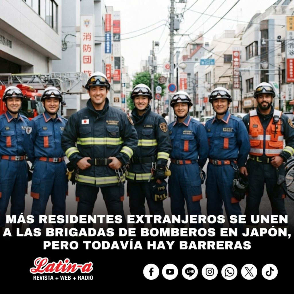 MÁS RESIDENTES EXTRANJEROS SE UNEN A LAS BRIGADAS DE BOMBEROS EN JAPÓN, PERO TODAVÍA HAY BARRERAS