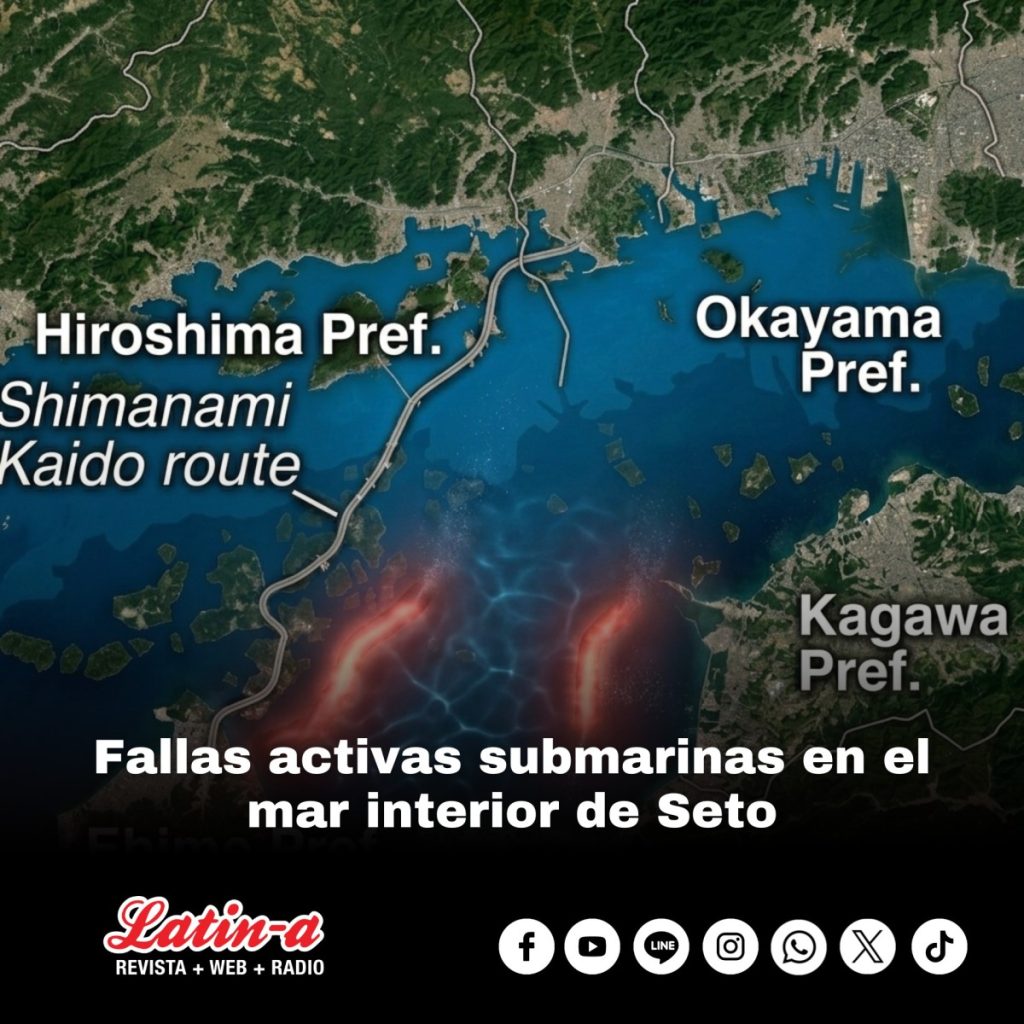 Fallas activas submarinas en el mar interior de Seto: descubren dos estructuras capaces de generar grandes terremotos