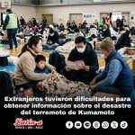 Extranjeros tuvieron dificultades para obtener información sobre el desastre del terremoto de Kumamoto