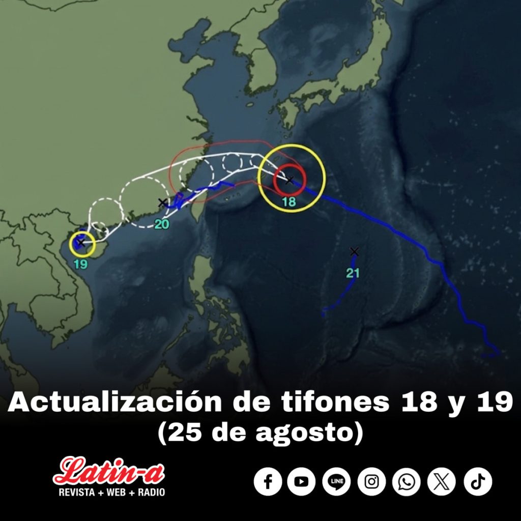 Actualización de los tifones 18 y 19