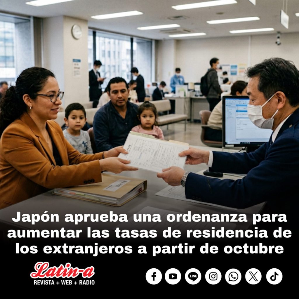 Japón aprueba una ordenanza para aumentar las tasas de residencia de los extranjeros a partir de octubre