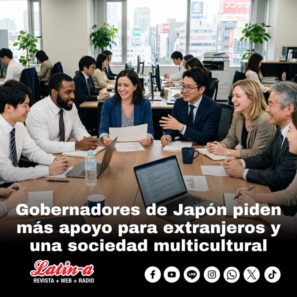 Gobernadores de Japón piden más apoyo para extranjeros y una sociedad multicultural