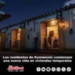Los residentes de Kumamoto comienzan una nueva vida en viviendas temporales