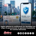 Japón refuerza la verificación de identidad con chips IC para prevenir la apertura fraudulenta de cuentas bancarias