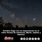 Octubre llega con un espectáculo en el cielo: lluvias de meteoros, Marte, Júpiter y Saturno