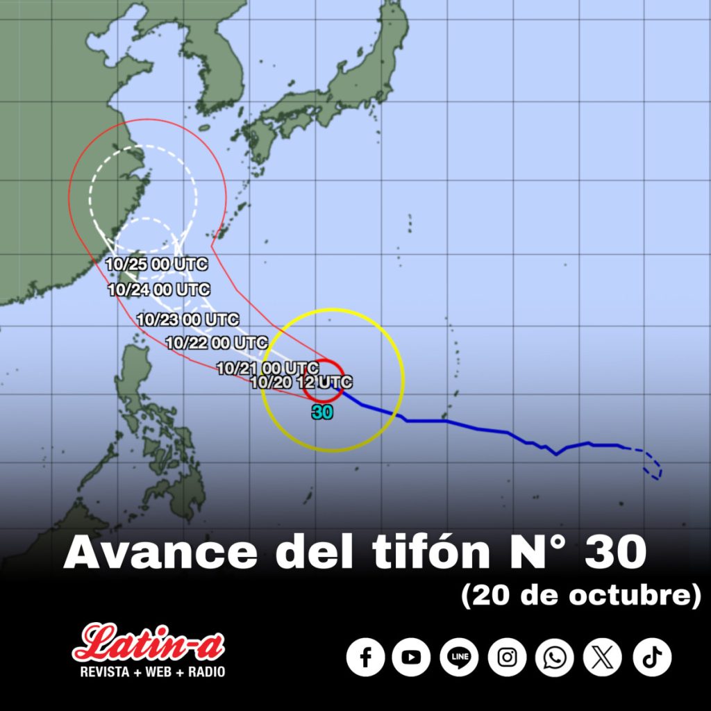 Avance del tifón N° 30