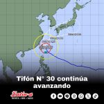 Tifón N° 30 continúa avanzando